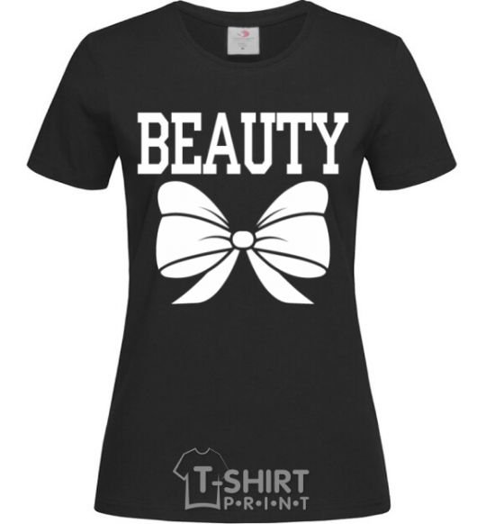 Women's T-shirt MRS BEAUTY black фото