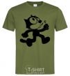 Men's T-Shirt Felix Cat millennial-khaki фото