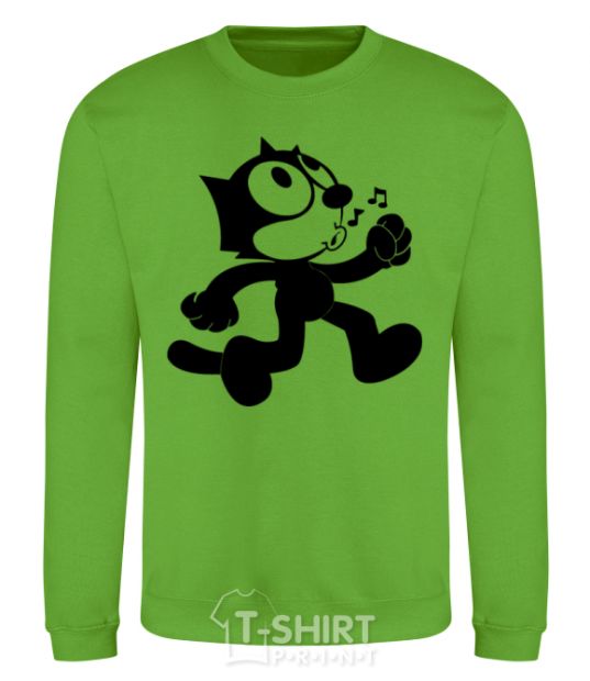 Sweatshirt Felix Cat orchid-green фото