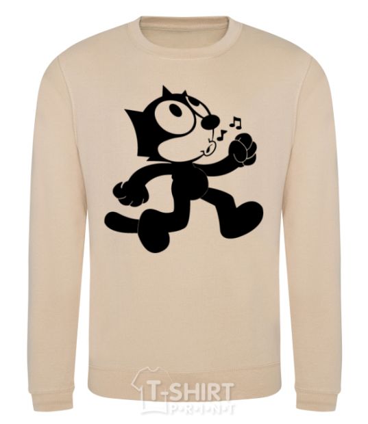 Sweatshirt Felix Cat sand фото