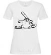 Women's T-shirt Need some food White фото