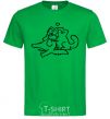 Men's T-Shirt Love cat kelly-green фото