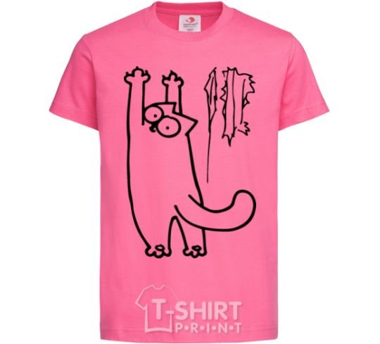Kids T-shirt Simon's cat oops heliconia фото