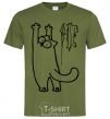 Men's T-Shirt Simon's cat oops millennial-khaki фото