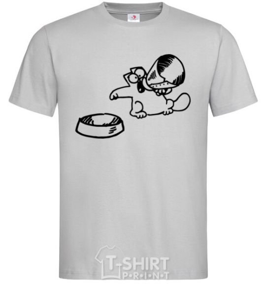 Men's T-Shirt Hungry grey фото