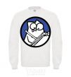 Sweatshirt Paint White фото