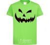 Kids T-shirt halloween smile orchid-green фото