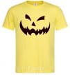 Men's T-Shirt halloween smile cornsilk фото