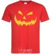 Men's T-Shirt halloween smile red фото