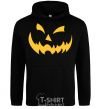 Men`s hoodie halloween smile black фото