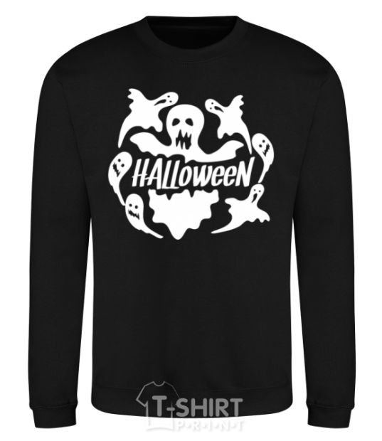 Sweatshirt Halloween ghosts black фото