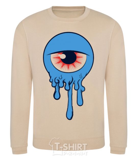 Sweatshirt Horrible eye sand фото