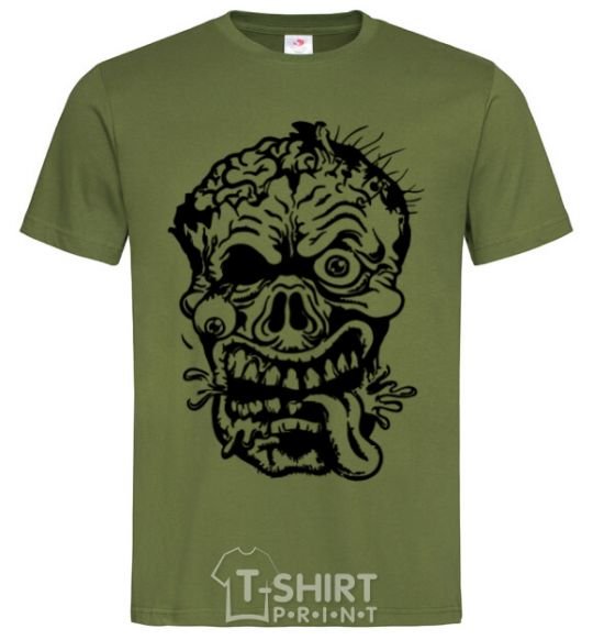 Men's T-Shirt zombie millennial-khaki фото