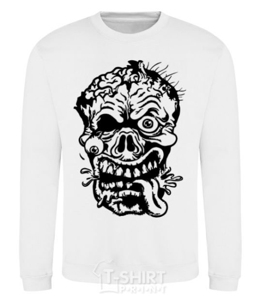 Sweatshirt zombie White фото