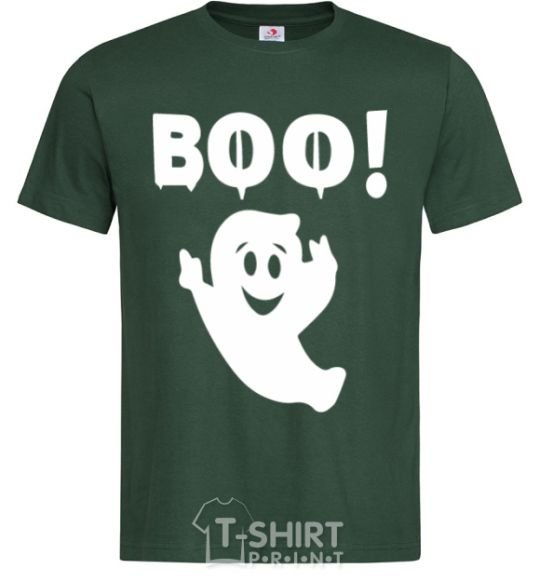 Men's T-Shirt boo bottle-green фото