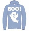 Men`s hoodie boo sky-blue фото
