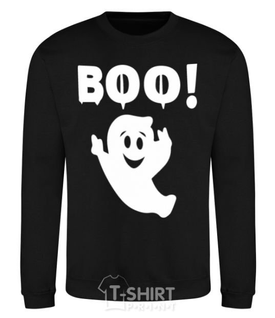 Sweatshirt boo black фото