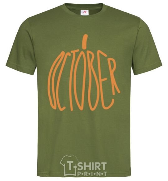 Men's T-Shirt october millennial-khaki фото