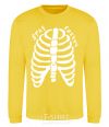 Sweatshirt stay creepy yellow фото