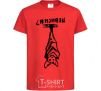 Kids T-shirt Let's hang out red фото