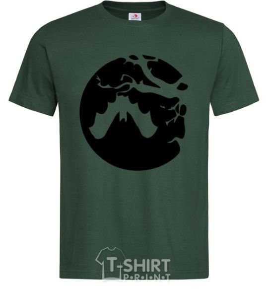 Men's T-Shirt Bat bottle-green фото