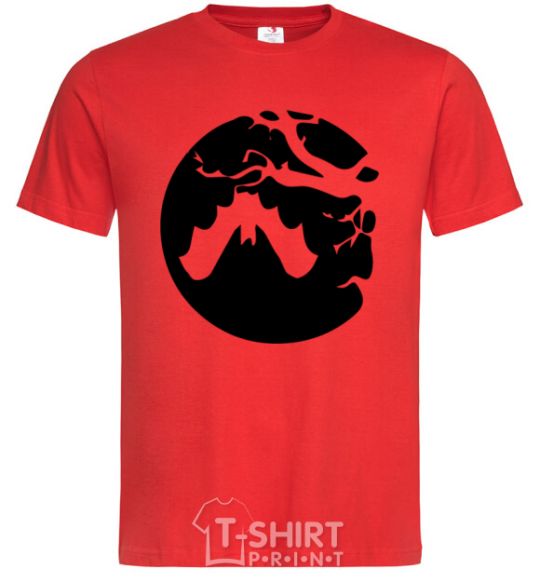 Men's T-Shirt Bat red фото