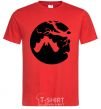 Men's T-Shirt Bat red фото