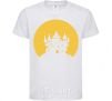 Kids T-shirt Moon White фото