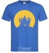 Men's T-Shirt Moon royal-blue фото