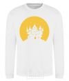 Sweatshirt Moon White фото