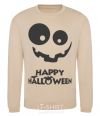 Sweatshirt happy halloween smile sand фото