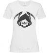 Women's T-shirt Death White фото