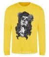 Sweatshirt Santa Muerte yellow фото