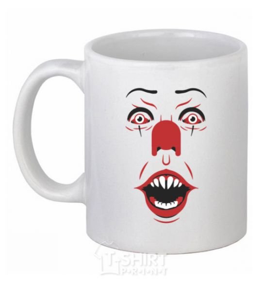 Ceramic mug it White фото