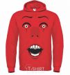 Men`s hoodie it bright-red фото