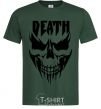 Men's T-Shirt DEATH SKULL bottle-green фото