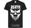 Kids T-shirt DEATH SKULL black фото