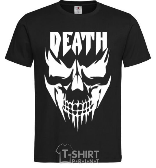 Мужская футболка DEATH SKULL Черный фото