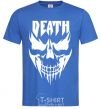 Men's T-Shirt DEATH SKULL royal-blue фото