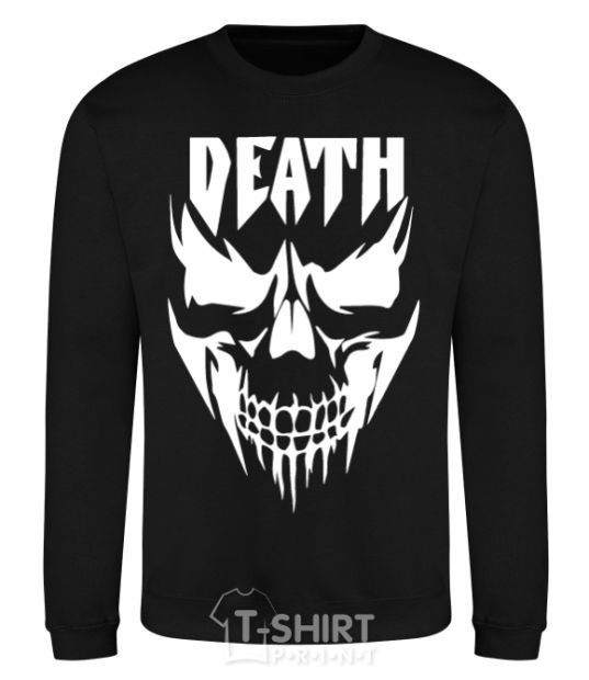 Sweatshirt DEATH SKULL black фото