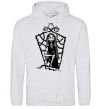 Men`s hoodie Sally sport-grey фото