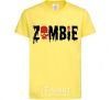 Kids T-shirt zombie red cornsilk фото