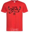 Men's T-Shirt Little Devil original red фото