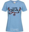 Женская футболка Little Devil original Голубой фото