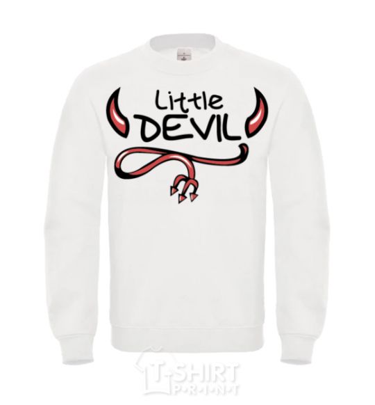 Свитшот Little Devil original Белый фото