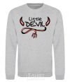 Sweatshirt Little Devil original sport-grey фото