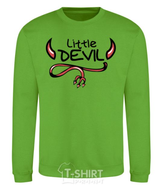 Sweatshirt Little Devil original orchid-green фото