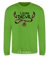 Sweatshirt Little Devil original orchid-green фото