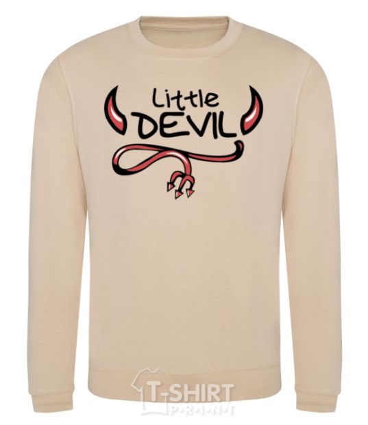 Sweatshirt Little Devil original sand фото