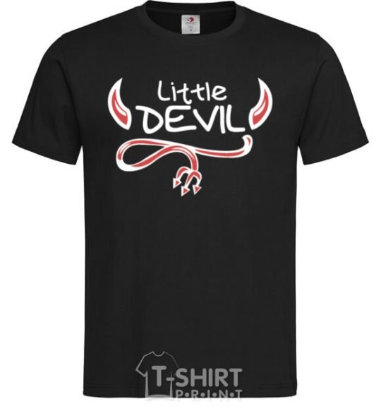 Men's T-Shirt Little Devil original black фото